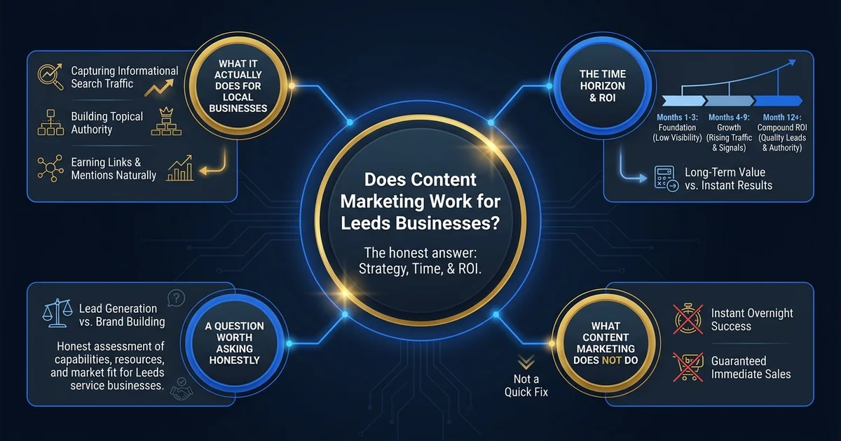 Does Content Marketing Work for UK Local Businesses? - visual guide for UK businesses.